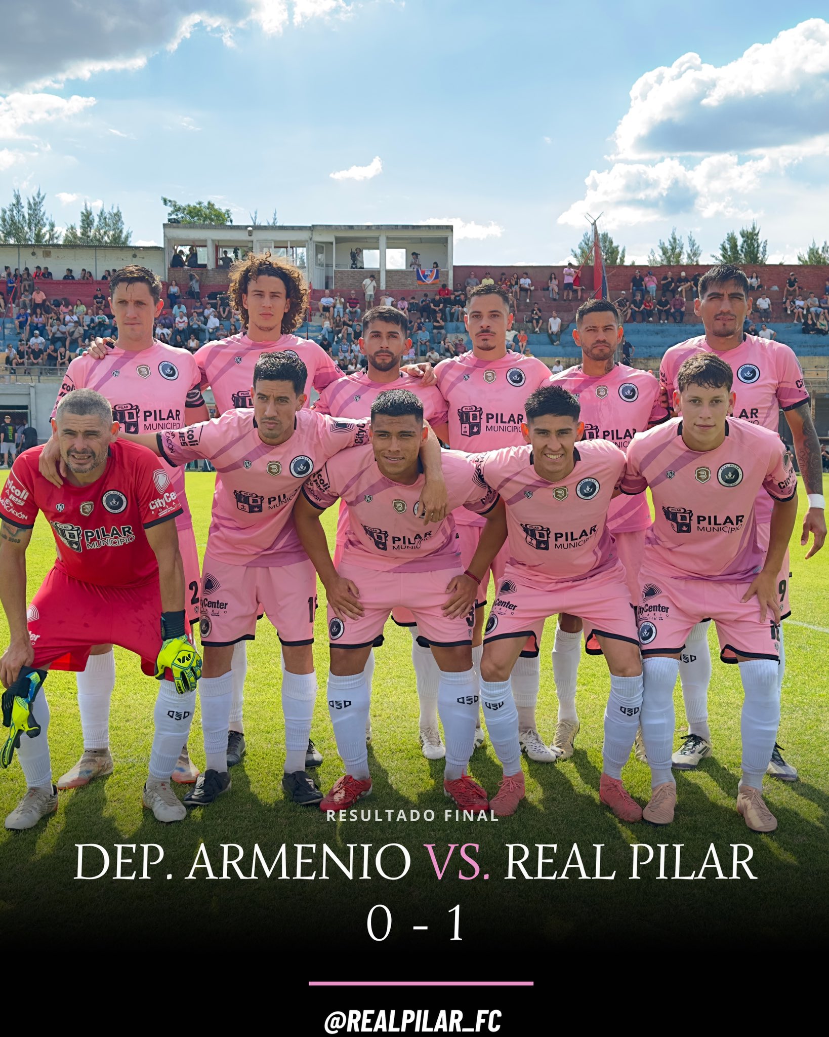 Real Pilar derrotó a Armenio y dejó el Clausura a pedir de Midland