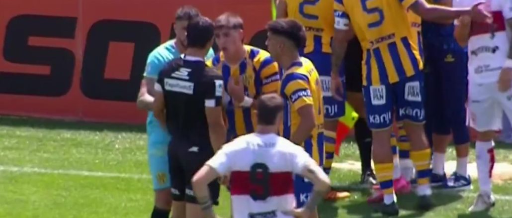 Expulsión en Atlanta vs Morón Atlanta se quedó con diez en el desquite ante Morón