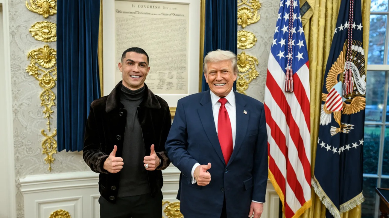 Donald Trump y Cristiano Ronaldo