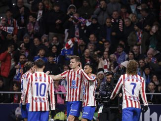 Atlético Madrid ganó con doblete de Sorloth