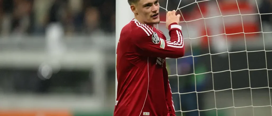 Crítica despiadada a Florian Wirtz: "Ha destruído el mediocampo del Liverpool"