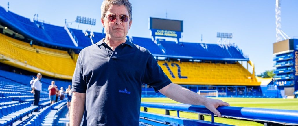 Oasis está en Argentina y Noel Gallagher visitó La Bombonera