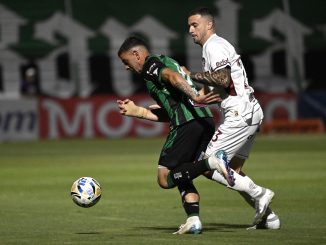 Fue 1 a 1 con goles de Lecanda y Castillo en Cuyo. San Martín de San Juan rescató un punto en la última ante Lanús