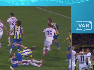 Gol anulado a Rosario Central ante San Lorenzo