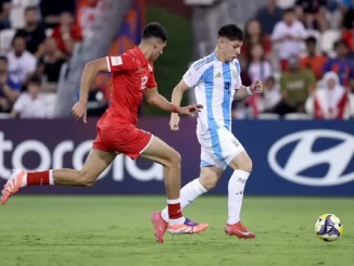 Argentina clasificó a los 16avos de final del Mundial Sub 17 con ajustado triunfo ante Túnez