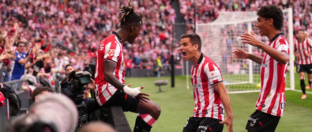 Nico Williams marcó tras nueve partidos y busca despegar