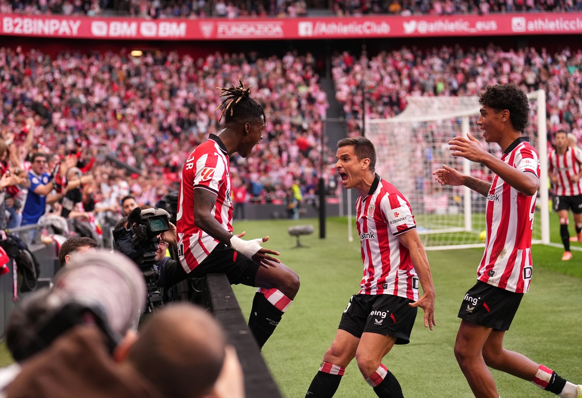 Nico Williams cortó la sequía con espectacular vuelta al gol en Athletic