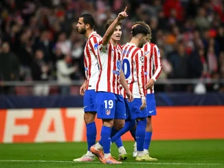 La cargada del Atlético al Real Madrid con Alexis Mac Allister y Julián Álvarez como protagonistas