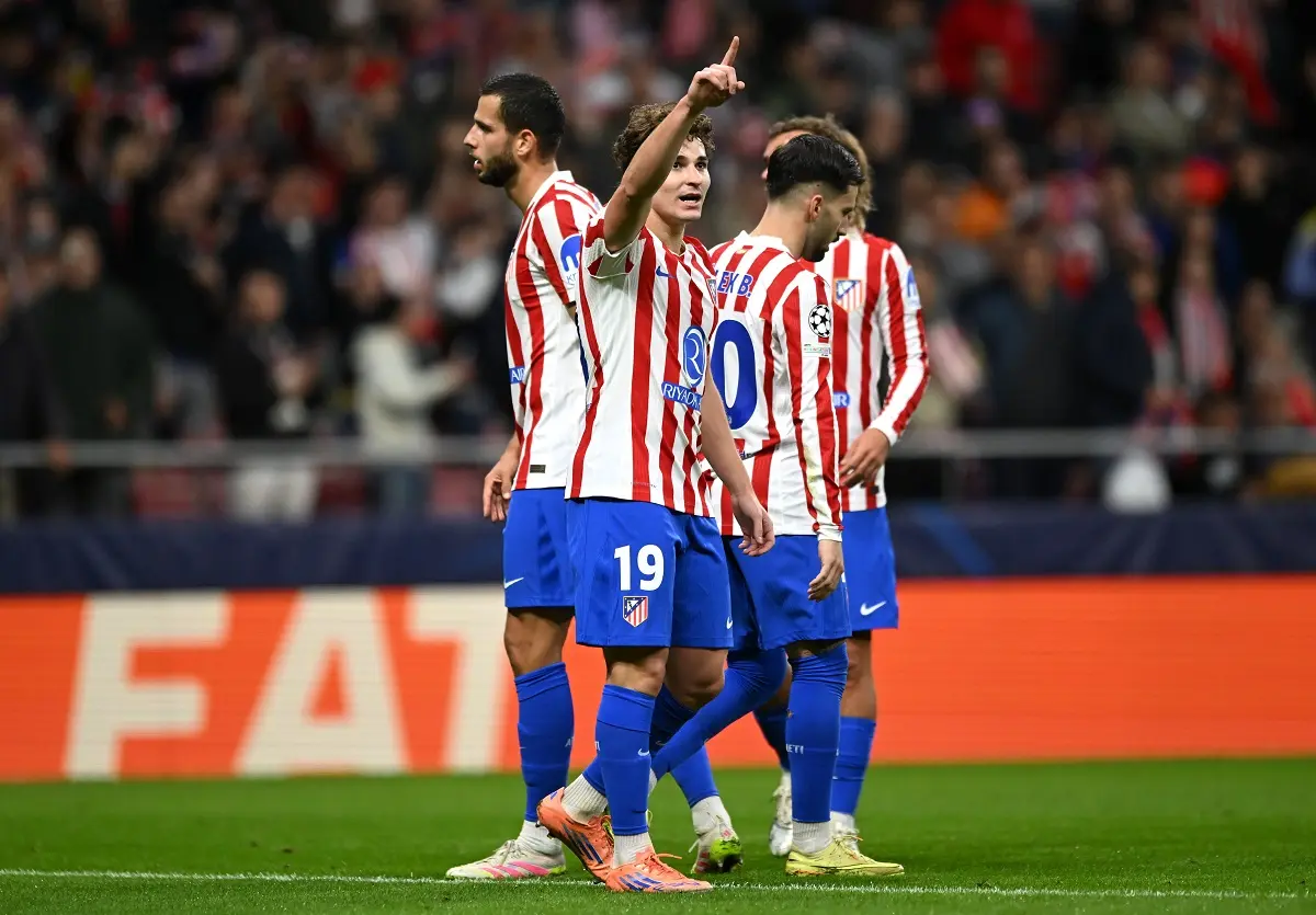 La cargada del Atlético al Real Madrid con Alexis Mac Allister y Julián Álvarez como protagonistas
