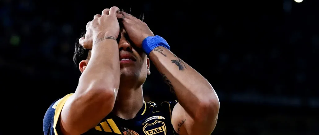 Changuito Zeballos falló un penal en el final del primer tiempo de Estudiantes- Boca