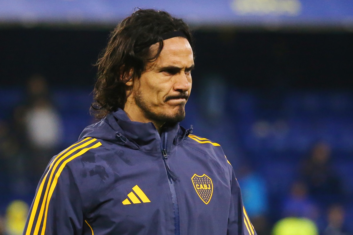Cavani concentra para el Boca – River: ¿Será titular? ¿Tendrá minutos?