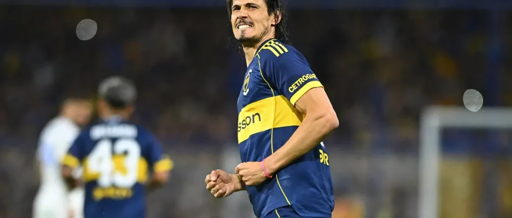 Edinson Cavani volvió a jugar en Boca tras dos meses de inactividad y le metió un gol a Tigre