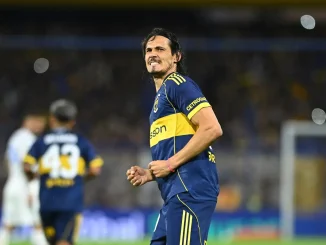 Edinson Cavani volvió a jugar en Boca tras dos meses de inactividad y le metió un gol a Tigre