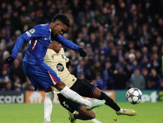 Gol espectacular de Estevão ante Barcelona