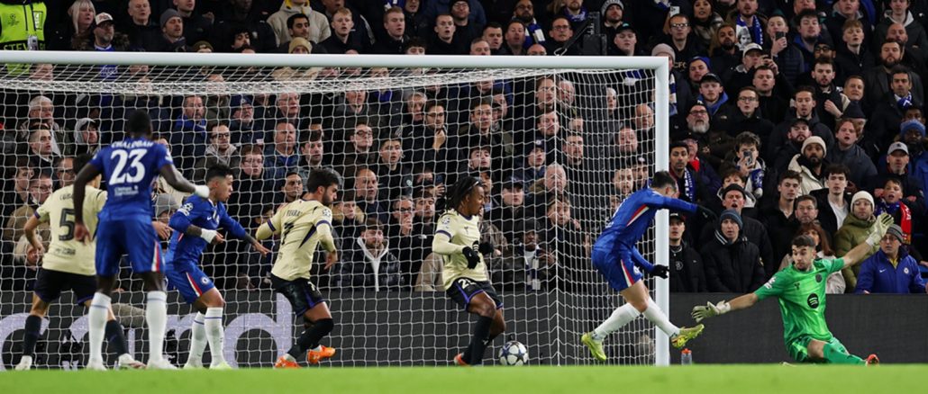 Gol de Chelsea ante Barcelona Chelsea marcó ante Barcelona tras dos goles anulados