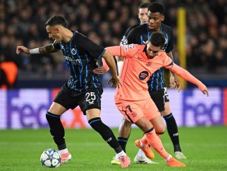 El ex Valencia anotó el 1 a 1 parcial ante Brugge en Bélgica. Ferrán Torres lleva 2 goles en 4 partidos de Champions con Barcelona