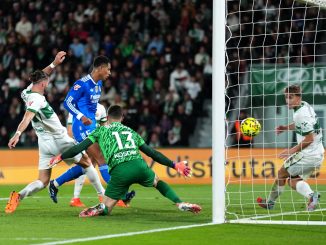 Real Madrid rescató el empate en Elche