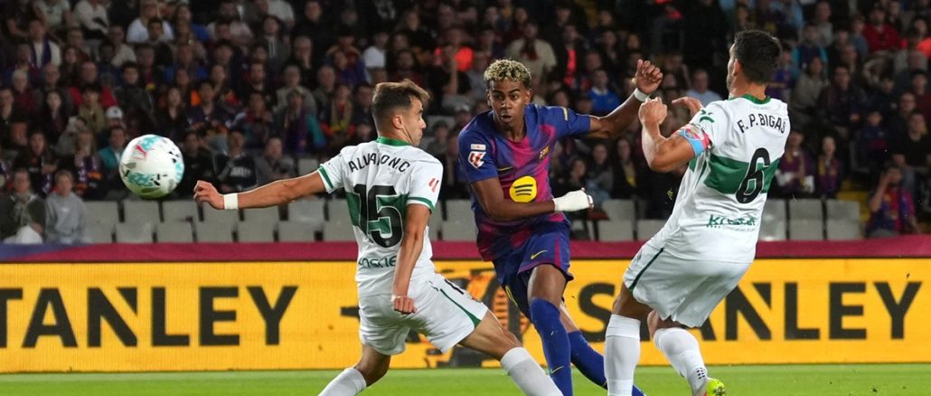 Lamine Yamal se lució tras los rumores