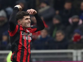 Milán abrió el derbi con gol de Christian Pulisic