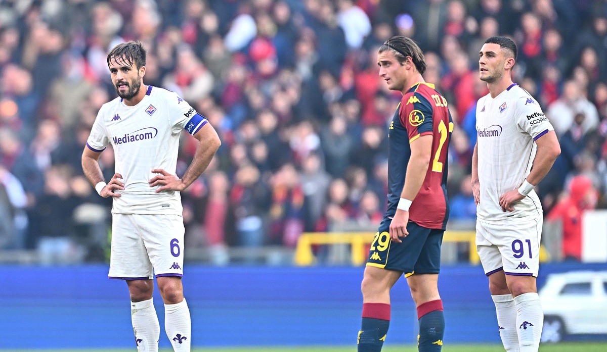 Fiorentina empató con Genoa, sigue sin ganar y está último en Serie A