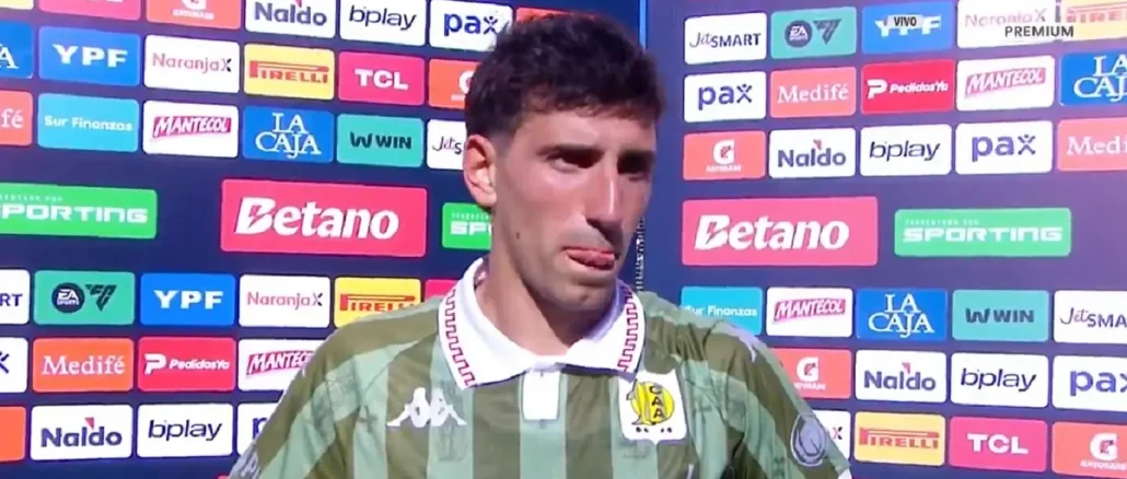 Justo Giani inventó la mejor asistencia del torneo con un taco aéreo en el triunfo de Aldosivi