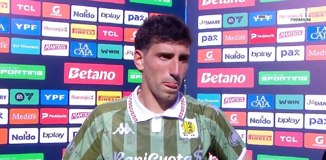Justo Giani inventó la mejor asistencia del torneo con un taco aéreo en el triunfo de Aldosivi
