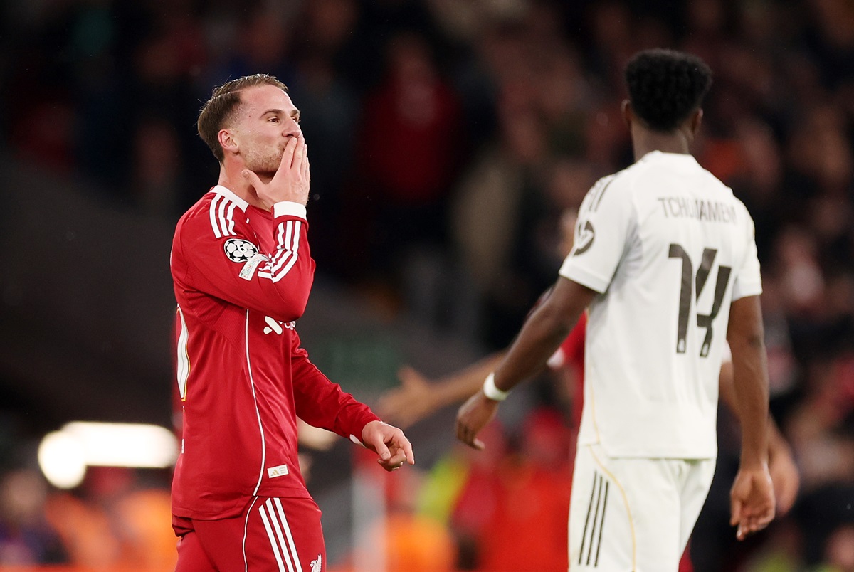 Alexis Mac Allister volvió a marcarle a Real Madrid por Champions League