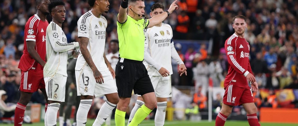 Un zapatazo de Szoboszlai dio en la mano de Tchouaméni. ¡Polémica! El VAR salvó a Real Madrid de un penal de Liverpool