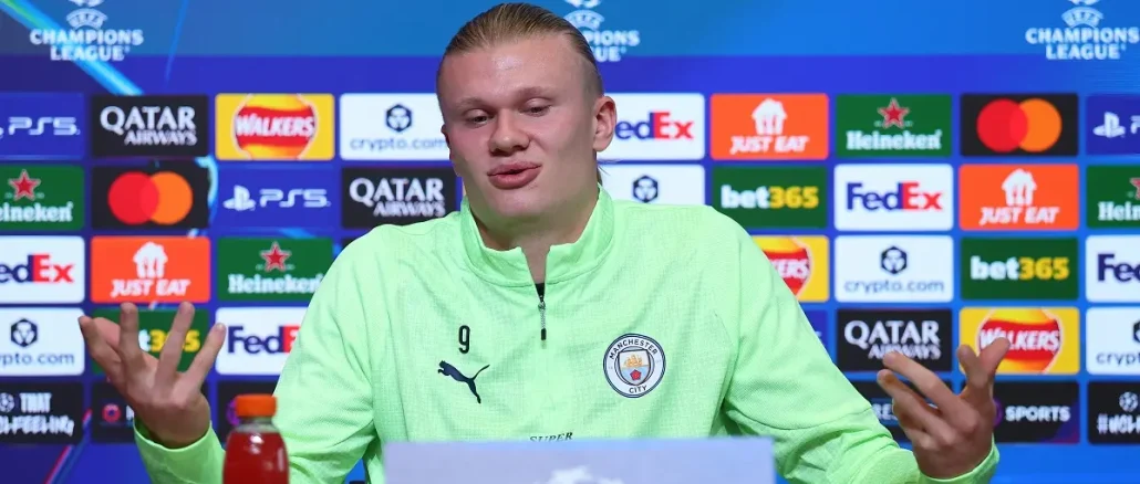 manchester-city-training-session-and-press-conference-uefa-champions-league-2025-26-league-phase-md4 (1) Erling Haaland: "Nadie puede acercarse al nivel de Cristiano Ronaldo y Lionel Messi"