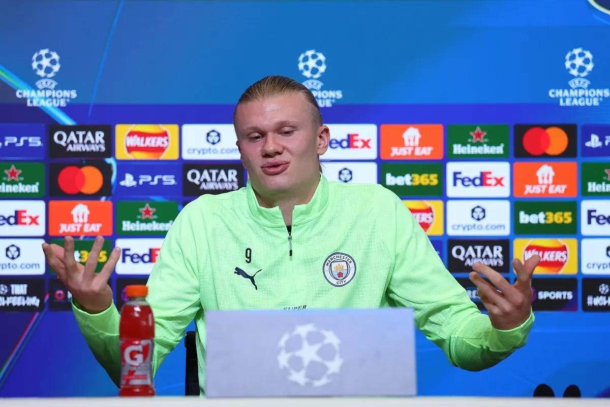 Erling Haaland: "Nadie puede acercarse al nivel de Cristiano Ronaldo y Lionel Messi"