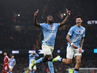 Espectacular gol de Jeremy Doku ante Liverpool