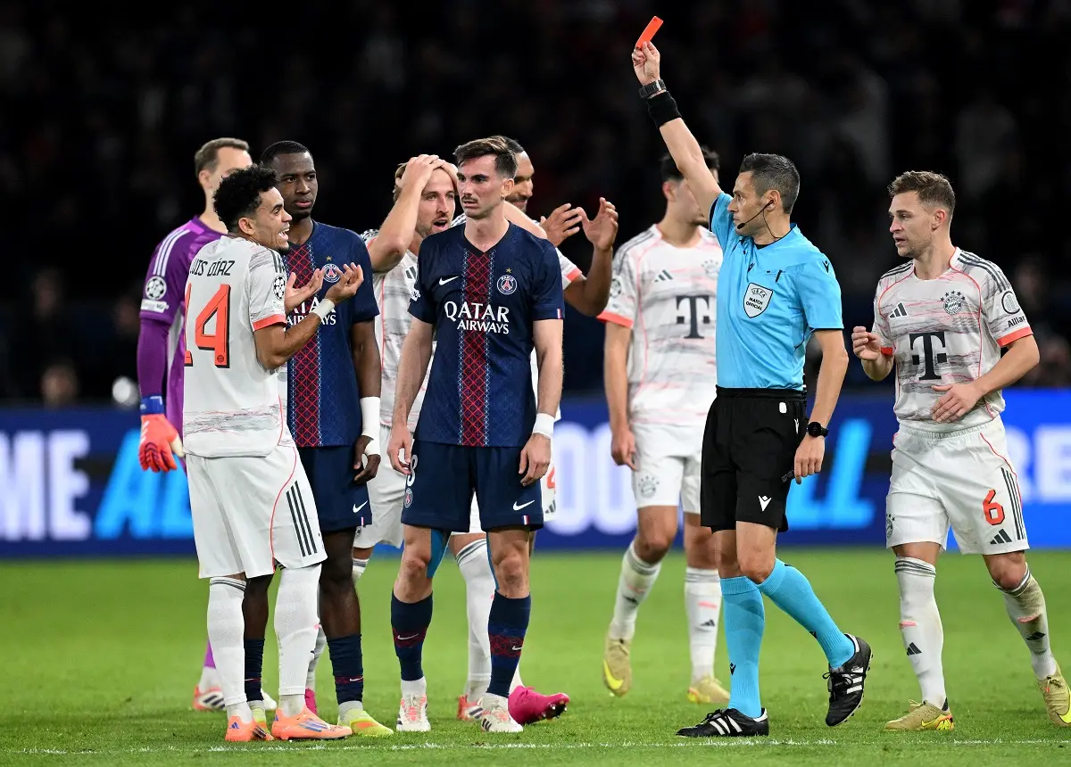 Bombazo: Luis Díaz fue sancionado con tres fechas de suspensión en la Champions League