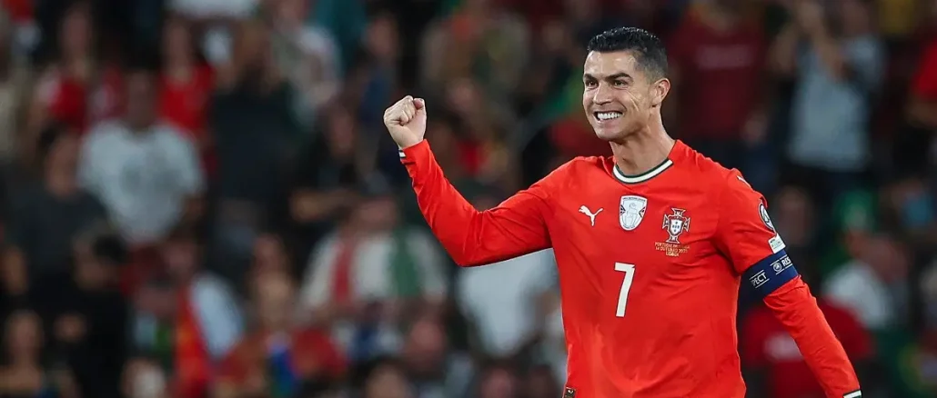 portugal-v-hungary-fifa-world-cup-2026-qualifier Cristiano Ronaldo: "¿Cuántas Copas del Mundo ganó Argentina antes de Messi? Yo gané los primeros títulos de Portugal"