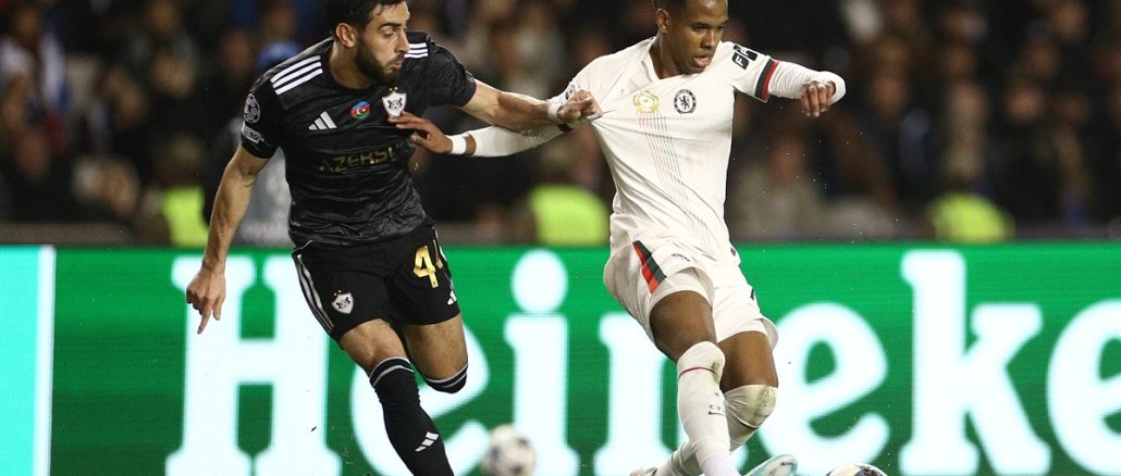 Tras siete caídas al hilo contra clubes de Premier, celebraron los azeríes. Qarabag empató 2 a 2 con Chelsea y sumó por primera vez ante un rival inglés