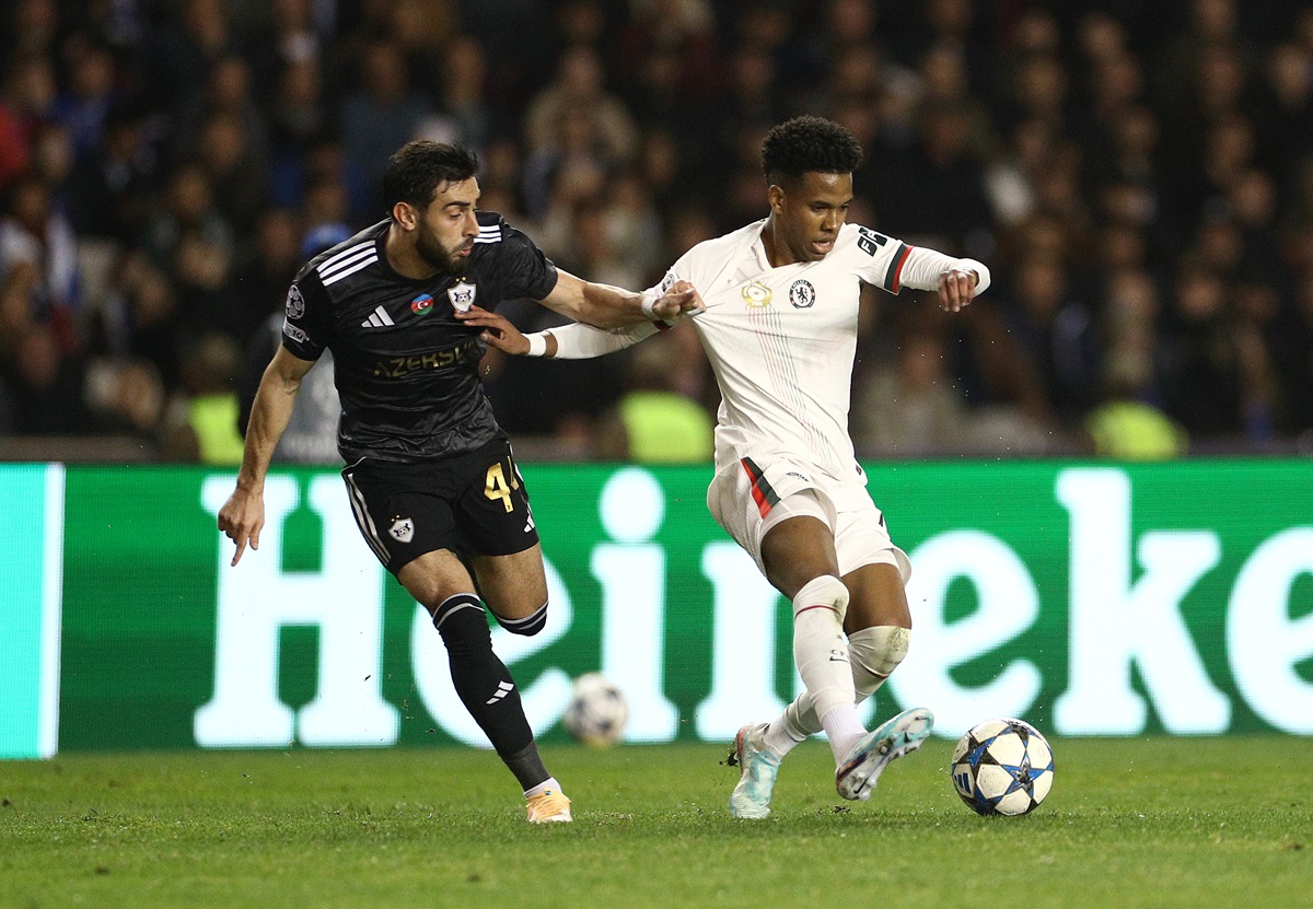 Tras siete caídas al hilo contra clubes de Premier, celebraron los azeríes. Qarabag empató 2 a 2 con Chelsea y sumó por primera vez ante un rival inglés