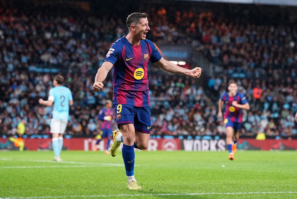 También alcanzó la marca de Zaldúa y superó a Neymar. Robert Lewandowski llegó a los 108 goles en Barcelona e igualó a Luis Enrique