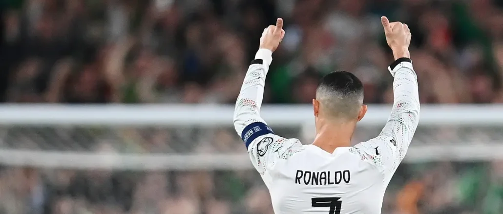 republic-of-ireland-v-portugal-fifa-world-cup-2026-qualifier Donald Trump cenó con Cristiano Ronaldo antes del Mundial 2026: "Ahora mi hijo me respeta más"