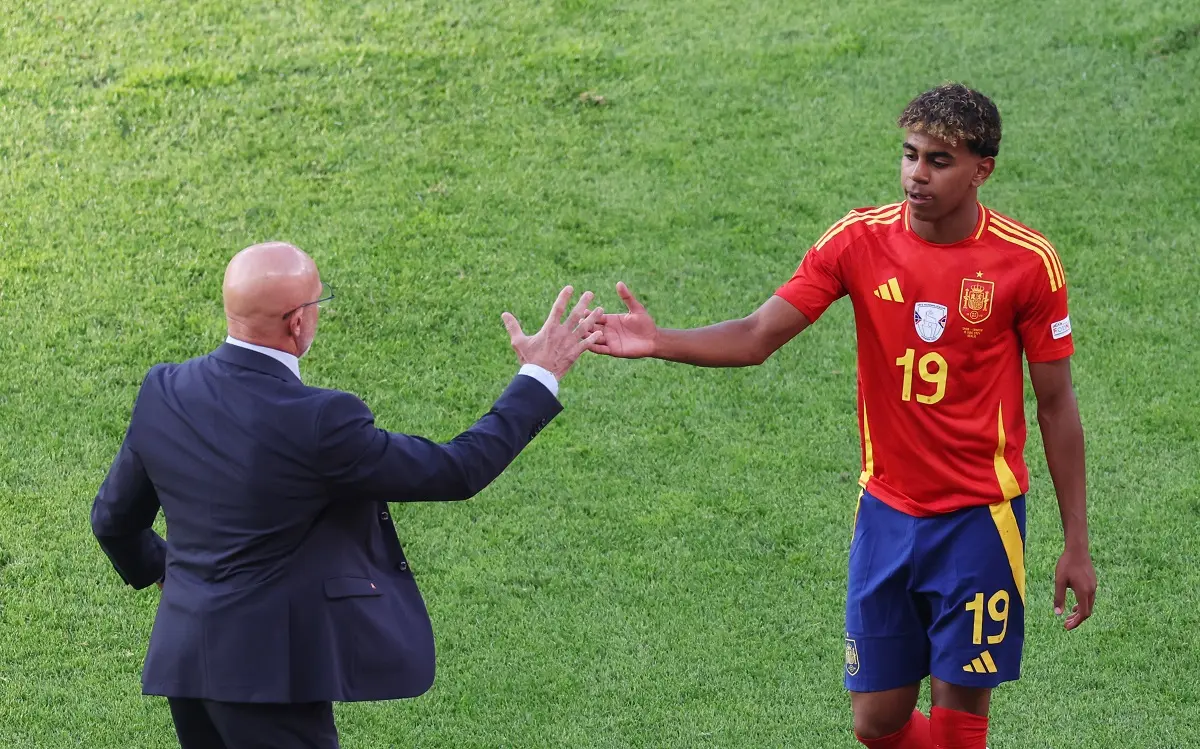 Luis De la Fuente: «Ni Barcelona ni nadie me dará lecciones de cómo cuidar a los futbolistas»