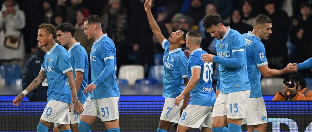 Napoli venció a Atlalanta Napoli venció a Atalanta con tres goles en el primer tiempo