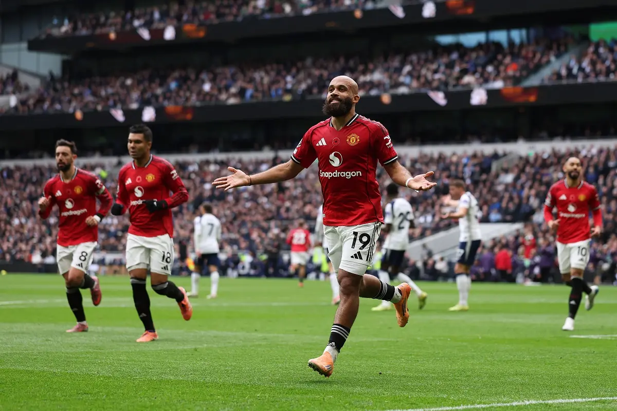 Mbeumo encamina al Manchester United ante los Spurs y marca su sexto gol en los Red Devils