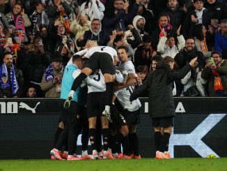 Valencia le ganó el derbi a Levante en el regreso de La Liga