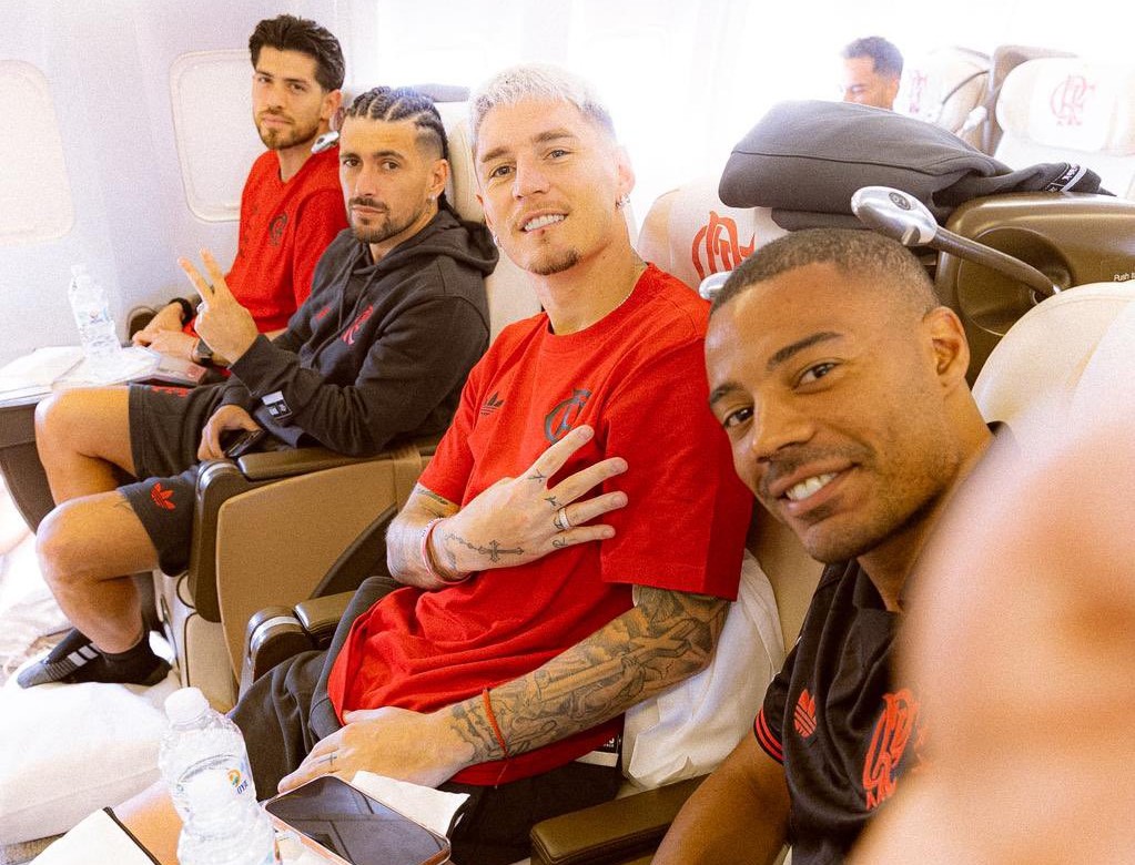 Flamengo partió rumbo a Qatar para disputar la Intercontinental