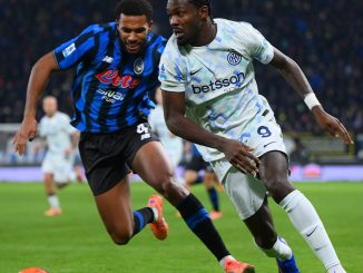 Inter aprovechó un error defensivo para vencer a Atalanta