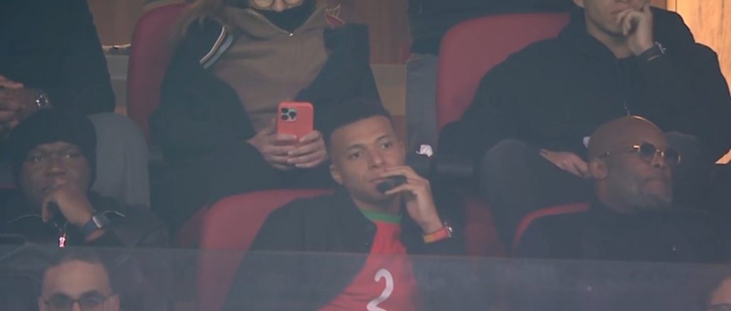 Mbappé alentó por Marruecos en la AFCON