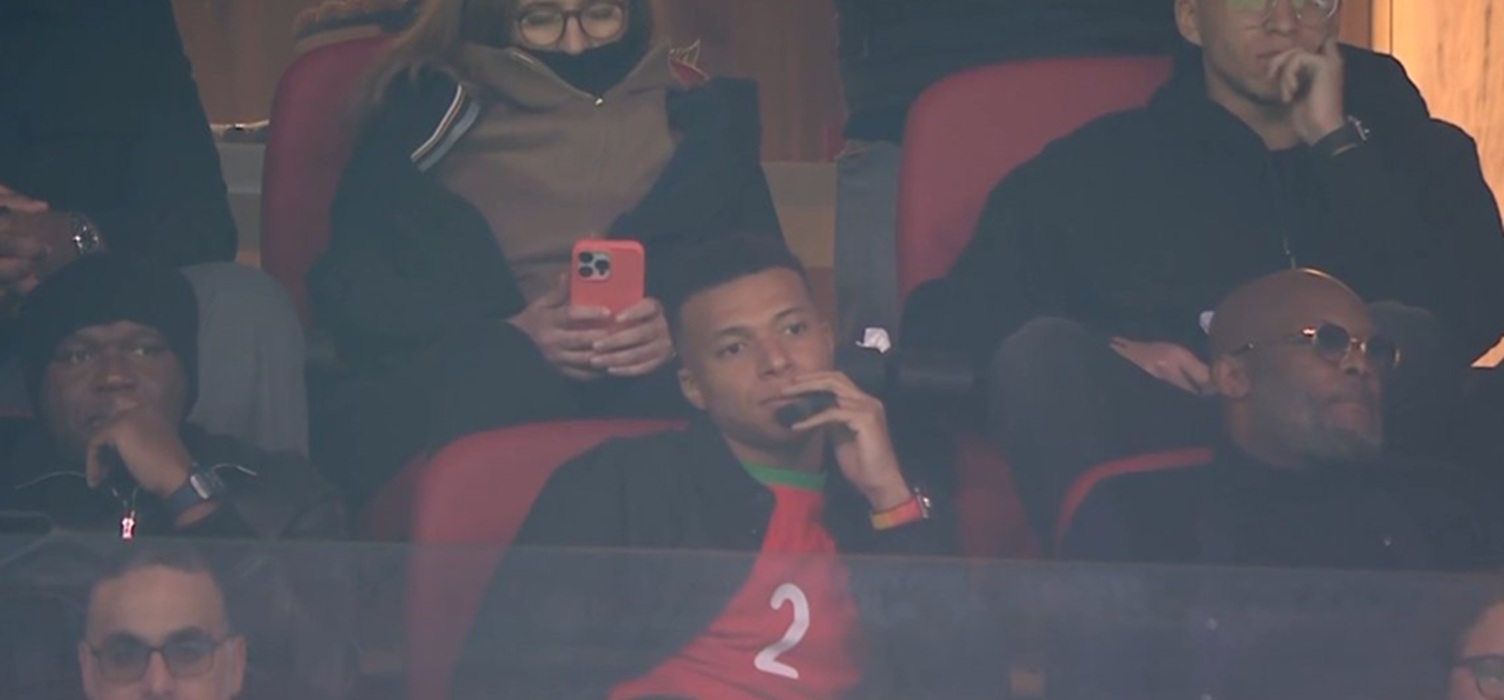 Mbappé alentó por Marruecos en la AFCON