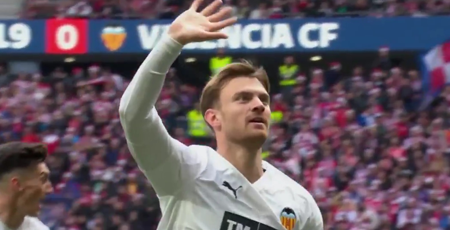 Lucas Beltrán marcó ante Atlético de Madrid primer gol en La Liga