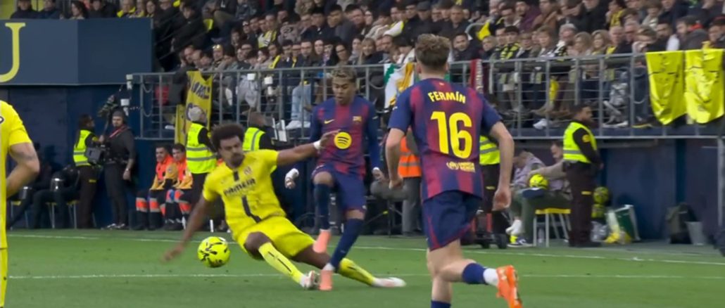 Barcelona estalló por una durísima patada a Lamine Yamal