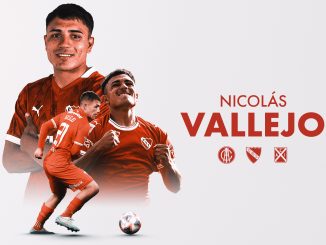 Independiente hizo oficial la venta de Nicolás Vallejo