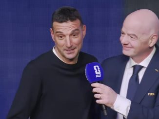 Desopilante pedido de disculpas de Infantino a Scaloni