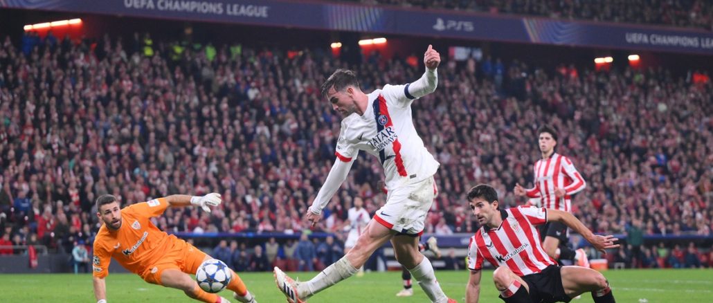 PSG no pudo con Athletic en San Mamés